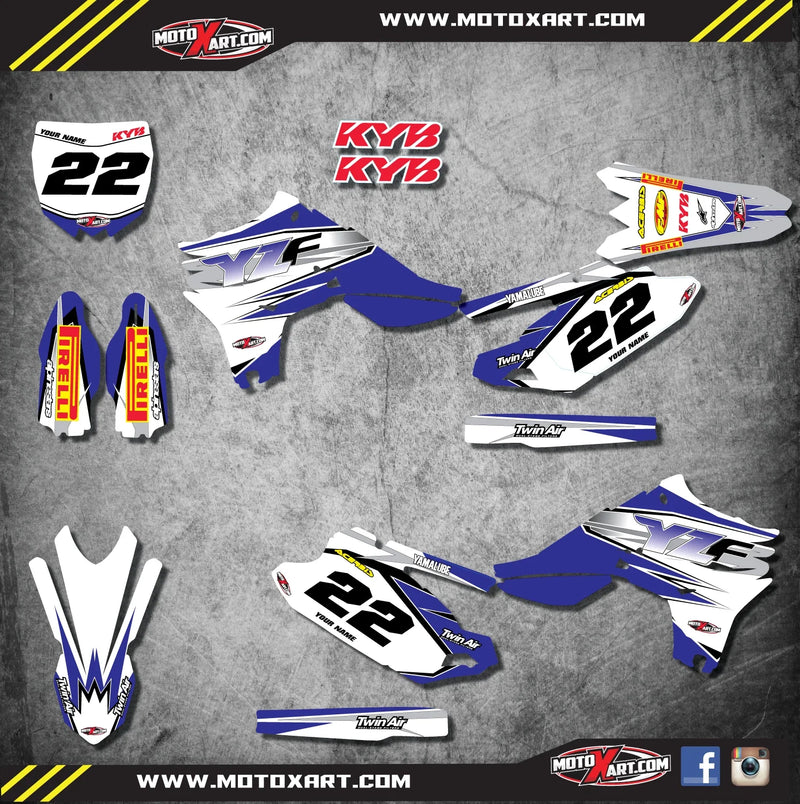 Yamaha YZF 450 SHOCKWAVE Full Graphics Kit (2010-2013)