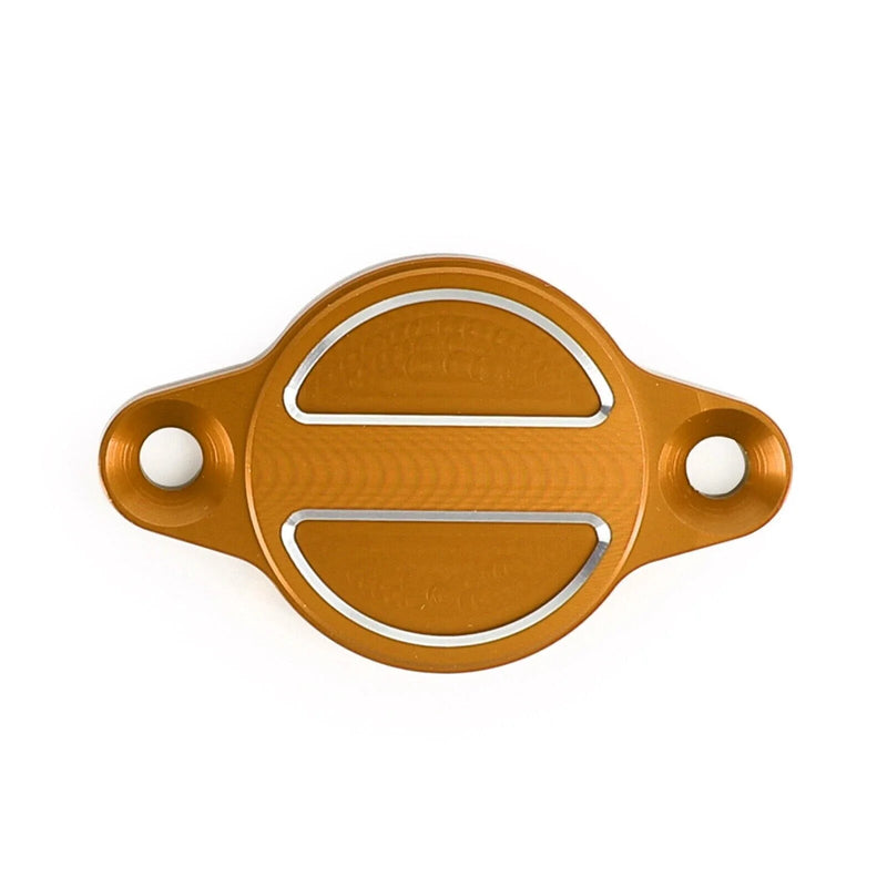 Ducati Monster Oil Filter Cover - Gold (696-1200)