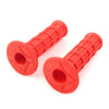 ATV MX Dirt Bike Enduro Red Rubber 7/8" & 1" Pro Hand Grips
