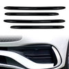 Mercedes Benz C-Class 4 x ABS Front Bumper Splitter Fins (2022-2023)