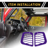 Jeep Wrangler JL JLU (18-24) Purple Dashboard Side Air Vent AC Outlet Cover