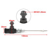 Motorcycle - Black Hydraulic Clutch Cable & Brake Pump Cylinder