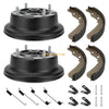 Kawasaki Mule SX KAF400 2 x Rear Brake Drums with Shoes Bolts (2017–2024)