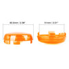 Harley 4 x Motorcycle LED Turn Signal Light Indicator Lens Cover Yellow