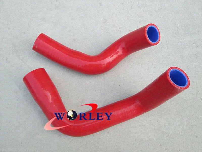 Suzuki Solio Red Silicone Radiator Hose Kit (2001-2008)