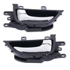 Hyundai Elantra MD Inner Door Handle Set of 2 Chrome (2011-2015)