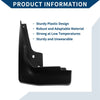 Mercedes-Benz GLC Mud Flaps Splash Guards Set (2014-2016)