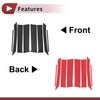 Toyota Fortuner Carbon Fiber 8 Pcs Car Door Pillar Window Trim (2024–2025)