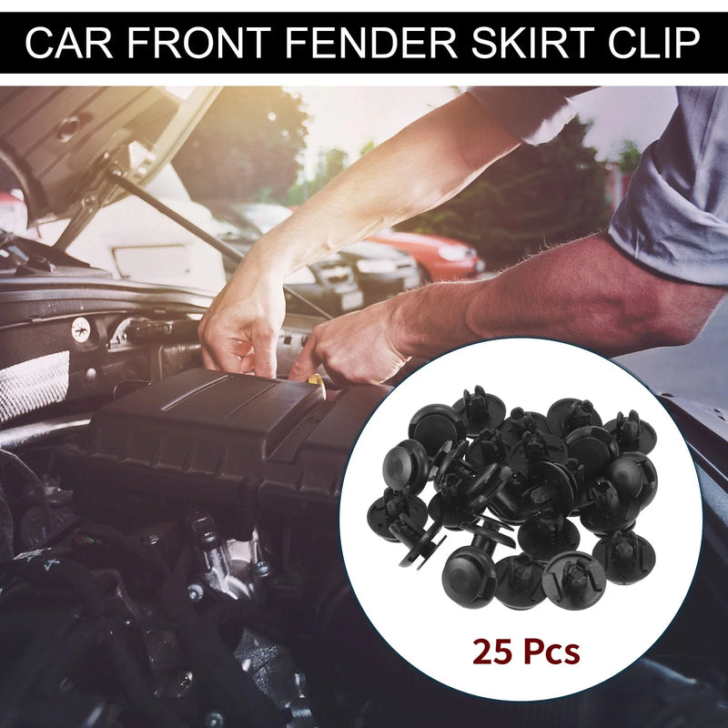 Honda Civic, Fit 25 x Front Fender Skirt Clips (2013-2021)