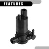 Ford Edge 2007-2014 Windshield Washer Pump (2 x Plastic Black)