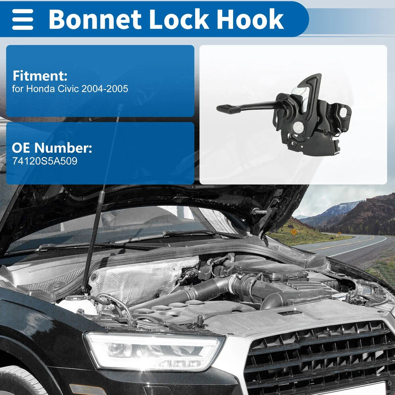 Honda Civic Hood Latch Assembly (2004-2005)