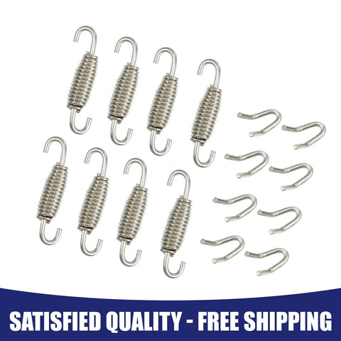 Universal Exhaust Pipe Spring with Hooks 8 x 55mm