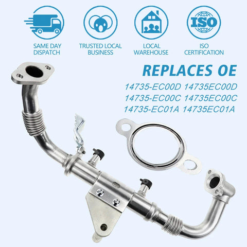 Nissan Navara D40 EGR Cooler Pipe (2005-2015)