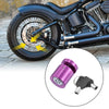 Scooter 1 x Scooter Brake Wheel Anti Thief Security Disk Lock 2 Keys Purple