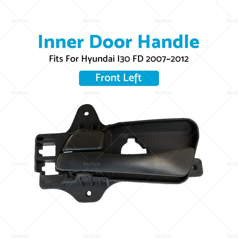 Hyundai I30 FD (2007-2012) Black Inner Door Handle LH
