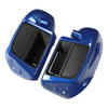 Harley Touring (2014-2023) - Superior Blue Vented Fairings Speaker Pods
