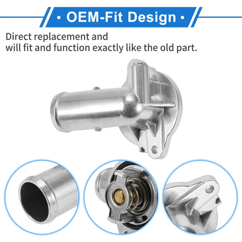 Dodge Challenger Charger Engine Coolant Thermostat Housing (2015-2023)