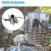 GY6 50CC 49CC 80C Black Silver Tone Carburetor / 1 Set / Motorcycle