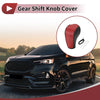 Ford Edge 2011-2014 - Red Faux Leather Car Gear Shift Knob Cover (2011-2014)