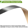 Chevy Captiva (2006-2015) Carbon Fiber Black 6 x Pillar Window Trim