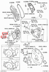 LandCruiser 80 79 Series 1HD 1HZ Timing Cover Front