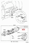 Hilux RZN149 RZN147 LN172 LN170 LN167 Headlight Indicator