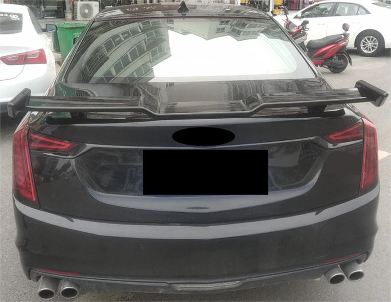 Kia K5 Optima Sedan Rear General Spoiler Black ABS Universal TRD Style