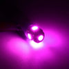 Car 4x Pink T10 LED Map Dome Door Trunk License Plate Light Bulbs