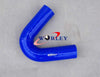 BLACK Silicone Hose Elbow Bend 135° Turbo Pipe 70mm
