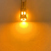 Instrument Panel 10 x T5 7SMD Yellow LED Dash Light Bulbs (Fits Various)
