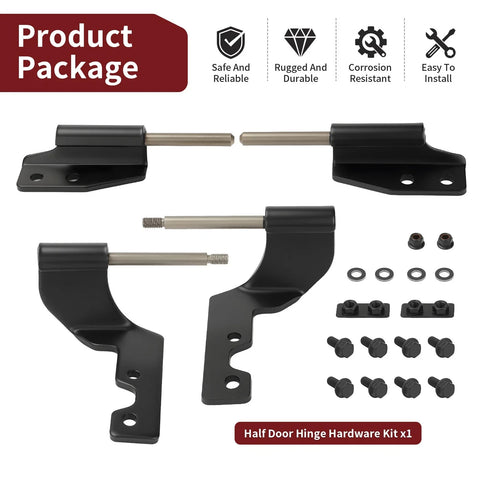 Polaris Ranger XP 1000 High Lifter Half Door Hinge Hardware (2019–2022)