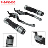 Kawasaki Ninja ZX-6 Folding Extendable Brake Clutch Lever Grip Set