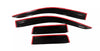 2Dr Cab Nissan Navara Window Visors (2014-2024)