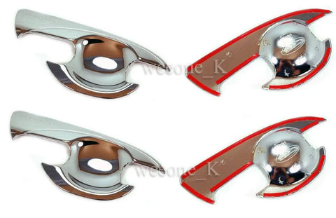 Mazda BT50 4 x Chrome Door Handle Bowls (2012-2015)