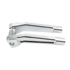 Harley 1" Handlebar 10" Pullback Handlebar Risers Clamp Chrome