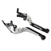 Kawasaki ZX10R / RR / KRT / SE CNC Silver Extendable Brake Clutch Levers (16-20)