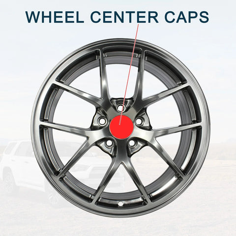 Chevrolet Silver Tone Plastic 1Pc Wheel Center Cap 192mm