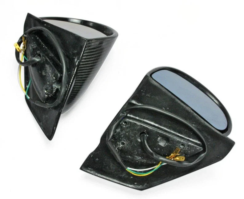 Carbon Fiber Side Mirror Cover Housing Kits Fits Mitsubishi Evolution EVO 04-09