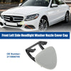Mercedes-Benz Front Left Headlight Washer Nozzle Cover (2010-2015)