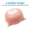 Newborns Silicone Puppy Milk Feeder Nipple Bowl