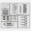 Hyundai Sonata, Kia Forte 2.4L Engine Overhaul Rebuild Kit (2011-2019)