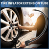 Car Motorcycle 1pc 17.72" M8x0.8 Tire Inflator Extension Tube 0.305in 32TPI
