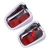 Dodge Caliber Car Front Wiper Water Spray Nozzle Covers (2007-2012)