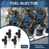 Honda Accord 2003-2007 2.4L 3.0L - 4 x Black Injectors Fuel Injector Set