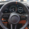 Porsche 911 992 2019-2023 Soft Carbon Fiber Steering Wheel Upper Trim