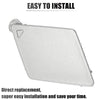 BMW 5 Series F10 Sedan Silver Tone Tow Hook Cover Front Bumper