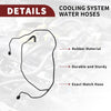 Ford Focus MK3 2014-2023 - Black 1 x Piece Radiator Hose
