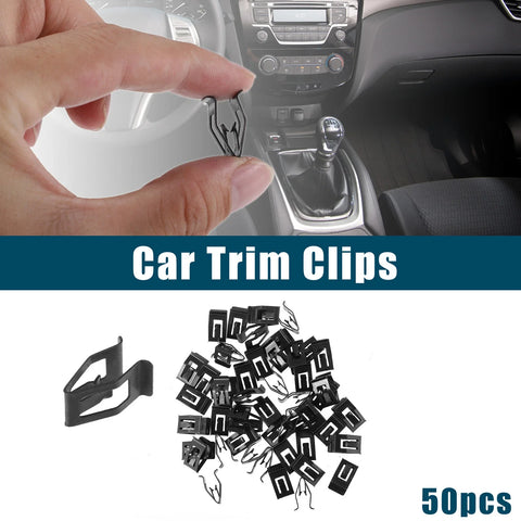 Ford Mazda Black 50 Pcs Interior Retainer Fastener Clips