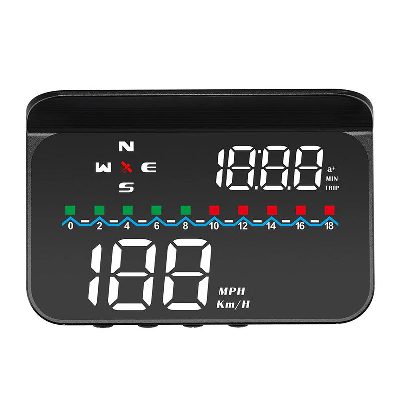 Mileage & Fatigue Alert M19 GPS Car HUD Altitude Head-Up Display (2019-2023)