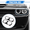Dodge Challenger Front Left Right Side Headlight Trim Rings (2015-2023)